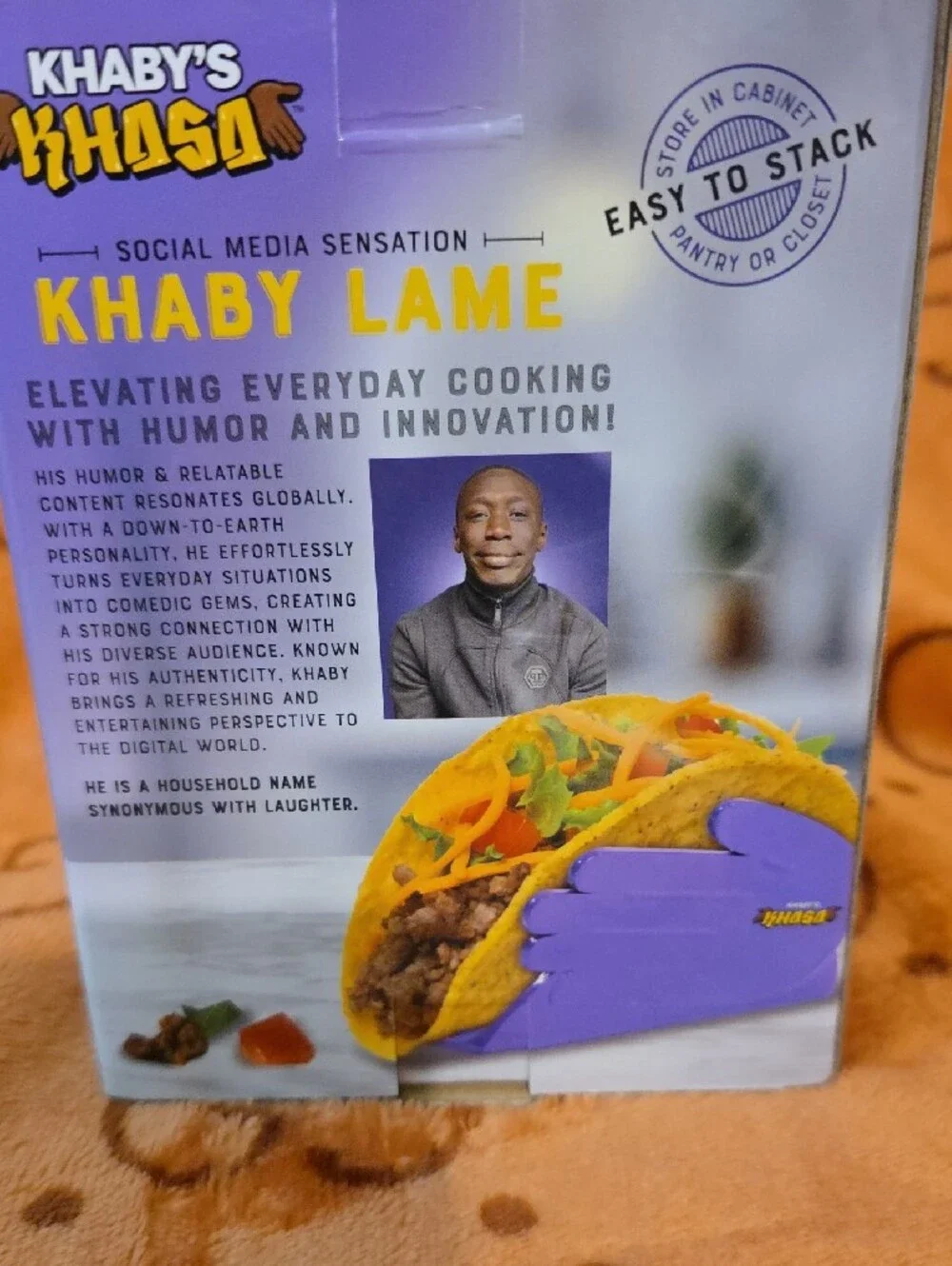 Khaby's Taco Holder Set - Set of 4